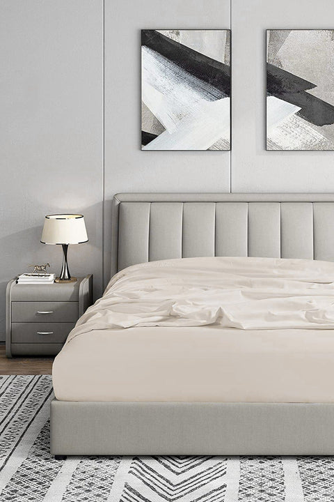 Jersey | %100 Pamuk Tek Kişilik 100 x 200 Lastikli Çarşaf