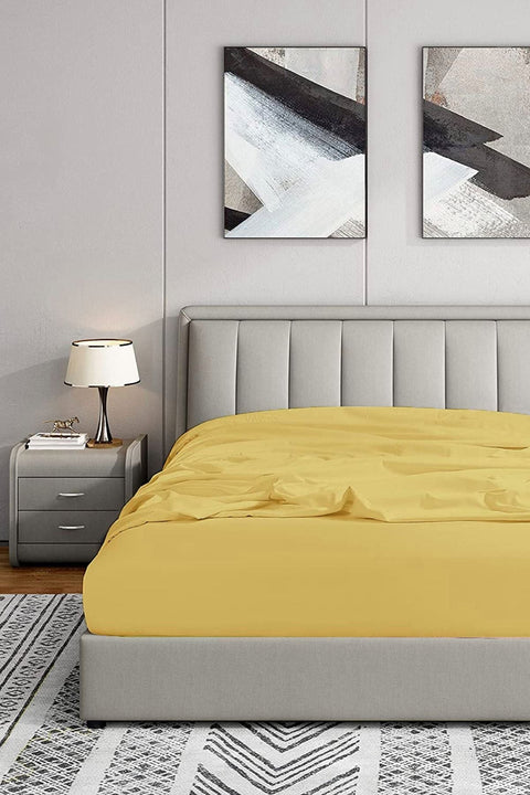 Jersey | %100 Pamuk Çift Kişilik 160 x 200 Lastikli Çarşaf