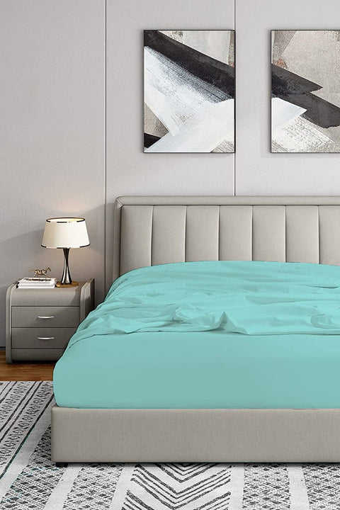 Jersey | %100 Pamuk Çift Kişilik 160 x 200 Lastikli Çarşaf