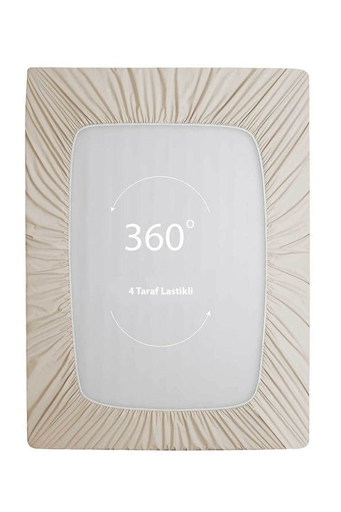 Jersey | %100 Pamuk Tek Kişilik 100 x 200 Lastikli Çarşaf