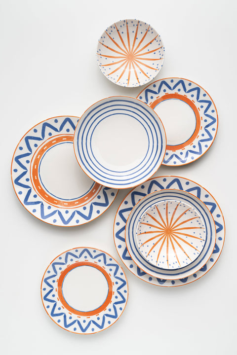 Soley | 24 Parça 6 Kişilik Yemek Takımı