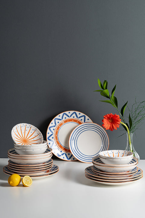 Soley | 24 Parça 6 Kişilik Yemek Takımı