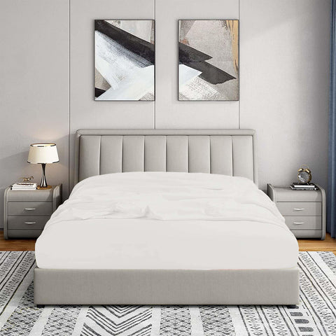 Jersey | %100 Pamuk Çift Kişilik 140 x 200 Lastikli Çarşaf