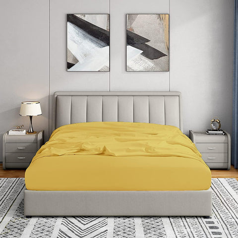 Jersey | %100 Pamuk Çift Kişilik 140 x 200 Lastikli Çarşaf