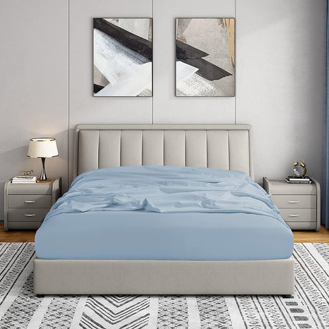 Jersey | %100 Pamuk Çift Kişilik 140 x 200 Lastikli Çarşaf