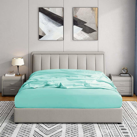 Jersey | %100 Pamuk Çift Kişilik 140 x 200 Lastikli Çarşaf