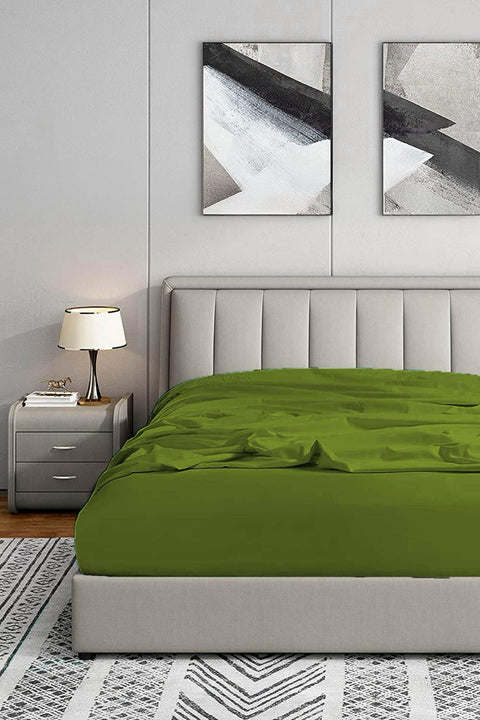 Jersey | %100 Pamuk Çift Kişilik 140 x 200 Lastikli Çarşaf