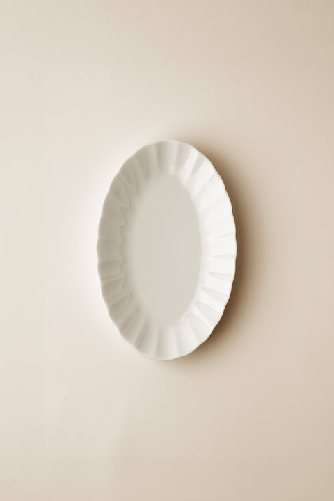 Perla | Porselen Kayık Tabak | 21 cm