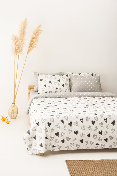 Mix & Match | Lover | %100 Pamuk Çift Kişilik Nevresim Seti