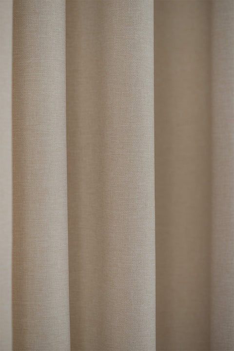 Olea | 140x270 cm (2 Adet) Fon Perde - Ekru