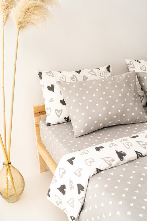 Mix & Match | Lover | %100 Pamuk Tek Kişilik Nevresim Seti