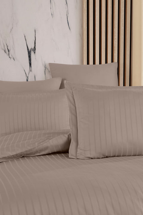 Calisto | %100 Pamuk Çift Kişilik Saten Nevresim Takımı