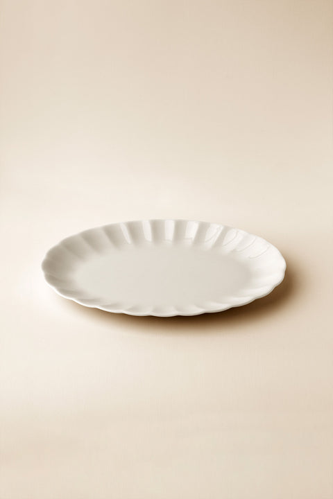 Perla | Porselen Kayık Tabak | 25 cm