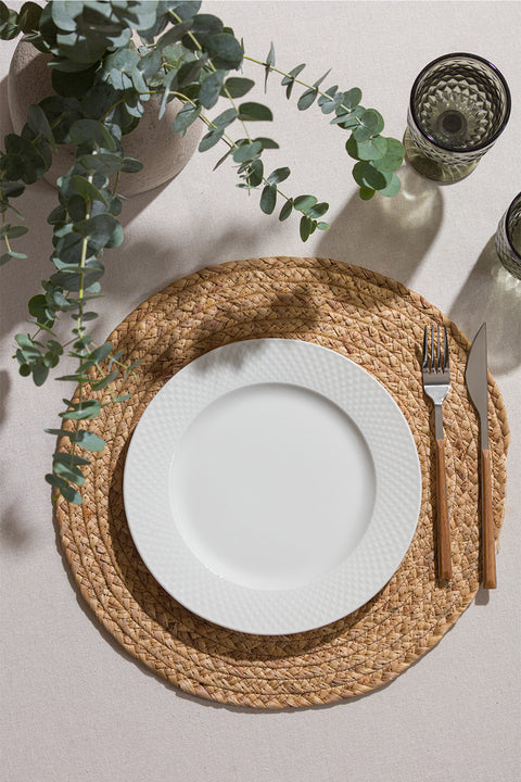 Waves | 18 Parça 6 Kişilik Porselen Yemek Takımı