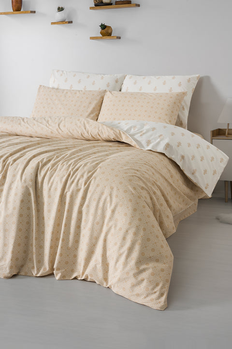 Mix & Match | Noelle | %100 Pamuk Çift Kişilik Nevresim Seti