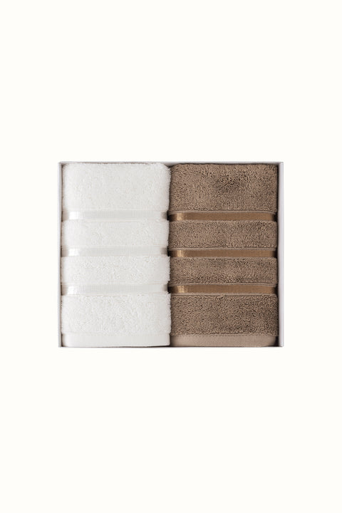 Yade Bambu | 2’li El ve Yüz Havlusu Seti | 50x90 cm