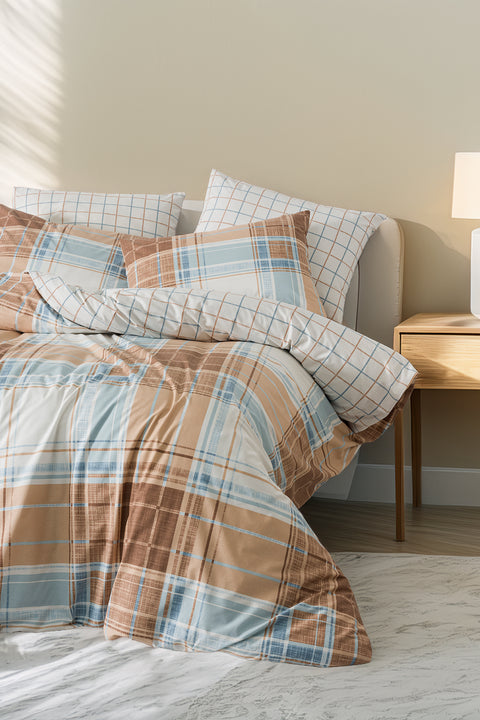 Mix & Match | Milo | %100 Pamuk Tek Kişilik Nevresim Seti