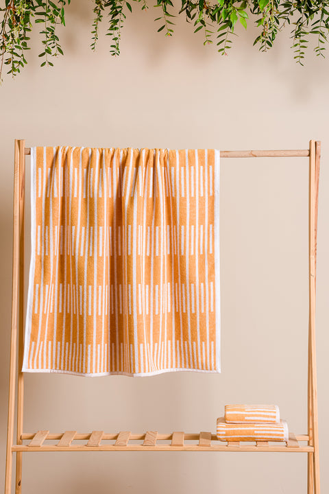 Piano | %100 Pamuk Jakarlı Banyo Havlusu (90x150 cm)