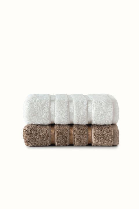 Yade Bambu | 2’li El ve Yüz Havlusu Seti | 50x90 cm