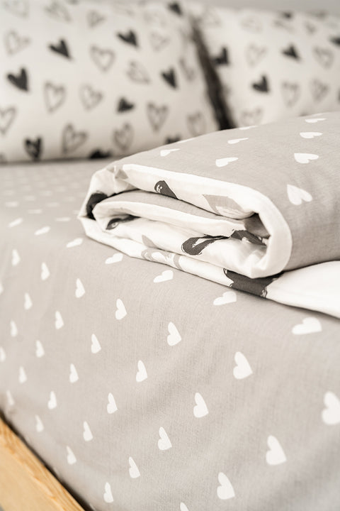 Mix & Match | Lover | %100 Pamuk Tek Kişilik Nevresim Seti
