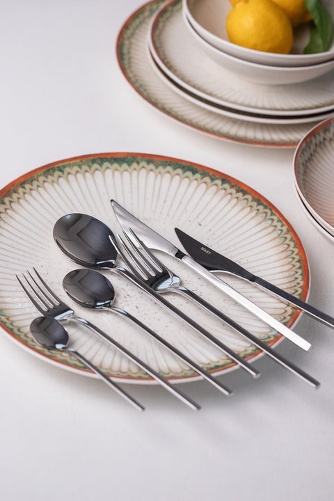 Zenia | 6 kişilik 42 Parça Çatal Kaşık Bıçak Takımı