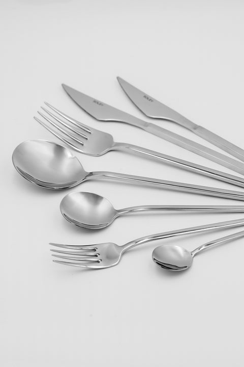Zenia | 6 kişilik 42 Parça Çatal Kaşık Bıçak Takımı