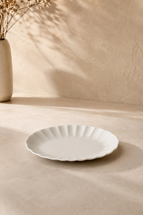 Perla | Porselen Kayık Tabak | 21 cm