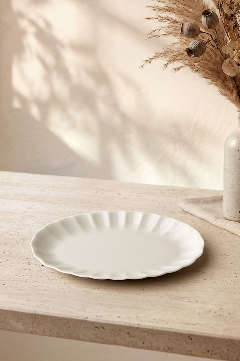 Perla | Porselen Kayık Tabak | 25 cm