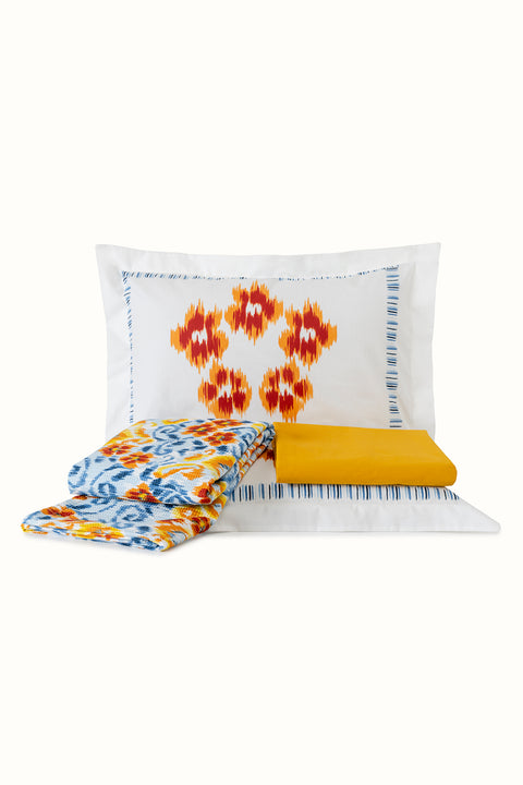 Beliz | %100 Pamuk Tek Kişilik Pike Takımı | 160x220 | Mavi