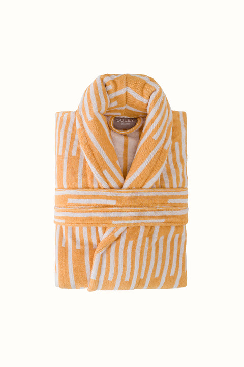 Piano | %100 Pamuk Jakarlı Unisex Bornoz