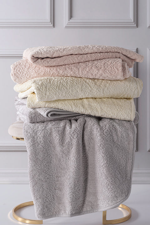 Tulia | Tek Kişilik Emboss Battaniye & TV Battaniyesi | Ekstra Yumuşak | 150x200