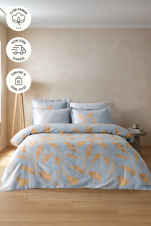 Argente | %100 Pamuk Saten Tek Kişilik Nevresim Takımı