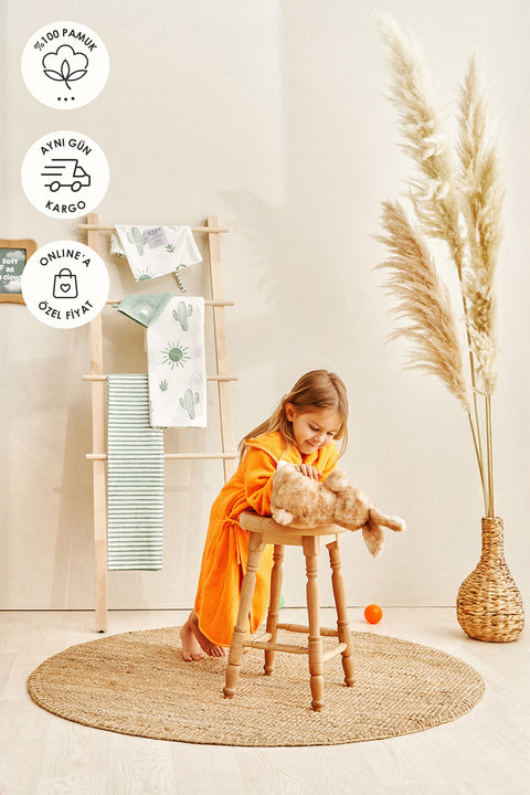 Boho | Bebek/Çocuk Bornozu