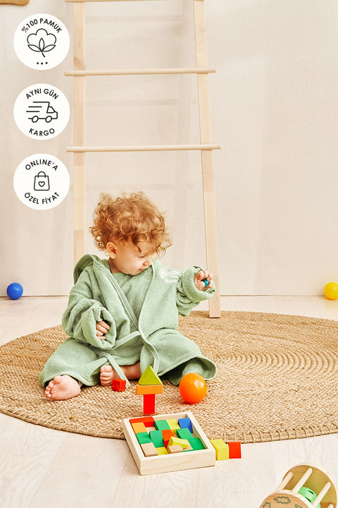 Boho | Bebek/Çocuk Bornozu