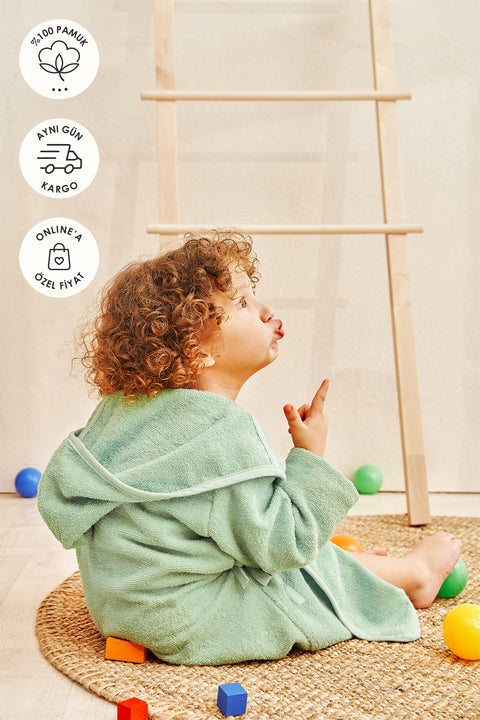 Boho | Bebek/Çocuk Bornozu