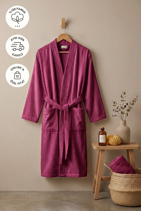 Kimono | %100 Pamuk Kimono Bornoz