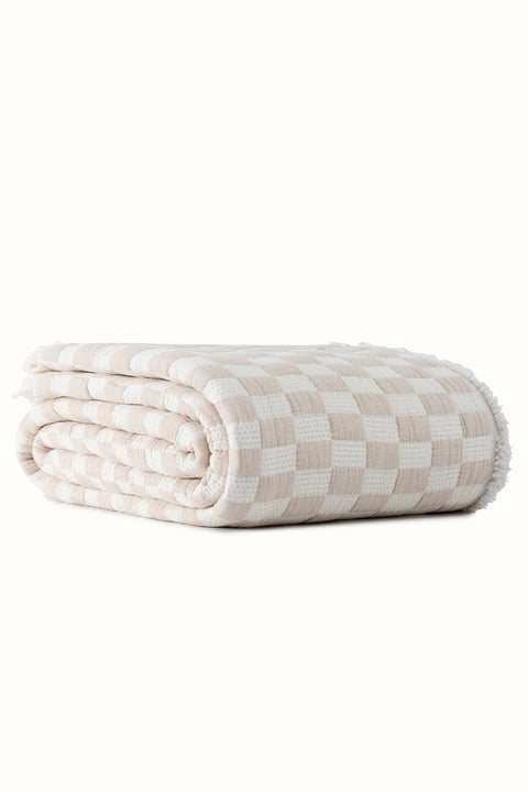 Soley | Cuadro | 3 Kat Müslin TV Battaniyesi | 140x170 cm