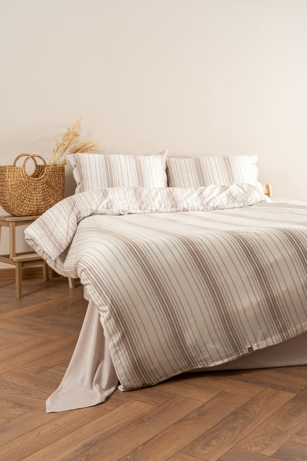 Felix | İpliği Boyalı Tek Kişilik Nevresim Takımı