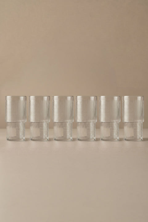 Helios | 6’lı Meşrubat Bardağı Seti (400 ml)