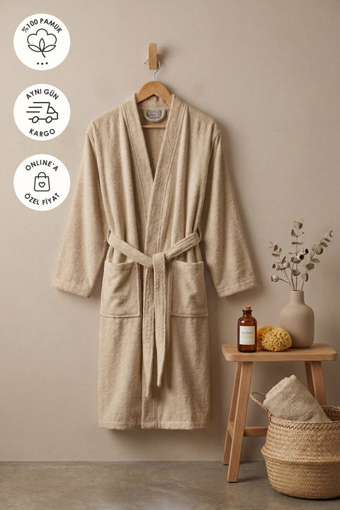 Kimono | %100 Pamuk Kimono Bornoz