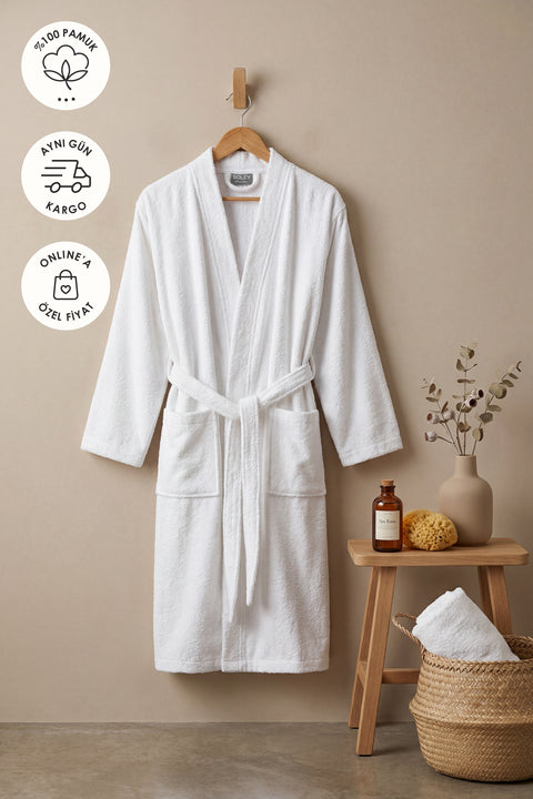 Kimono | %100 Pamuk Kimono Bornoz