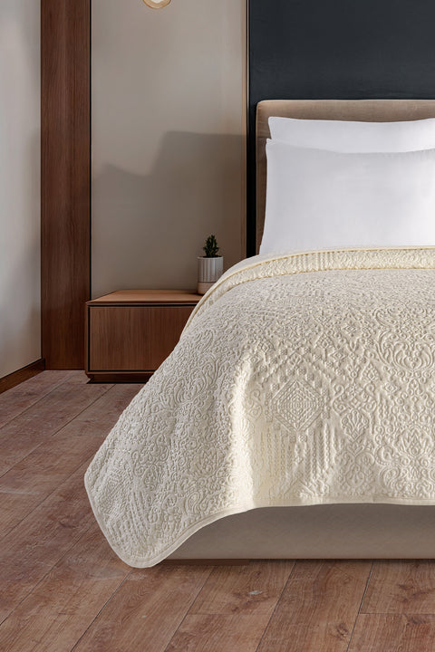 Tulia | Tek Kişilik Emboss Battaniye & TV Battaniyesi | Ekstra Yumuşak | 150x200