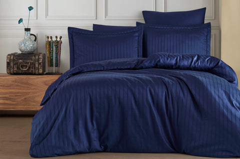 Calisto | %100 Pamuk Çift Kişilik Saten Nevresim Takımı