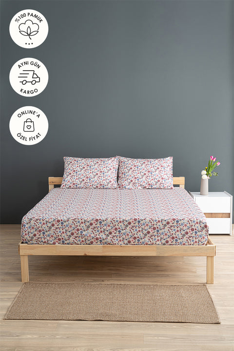 Liberty | %100 Pamuk Tek Kişilik 100 x 200 Lastikli Çarşaf Seti