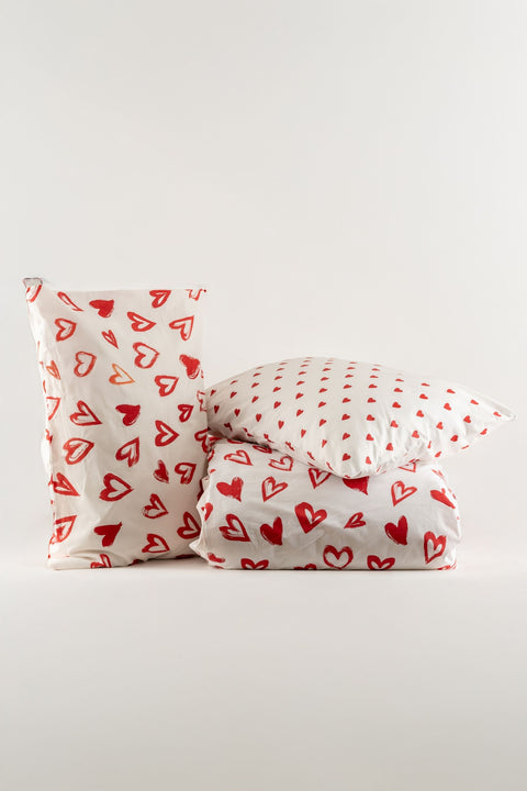 Mix & Match | Lover | %100 Pamuk Tek Kişilik Nevresim Seti