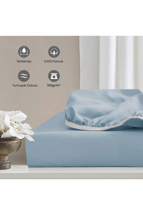 Puella | %100 Pamuk Lastikli Bebek Çarşafı