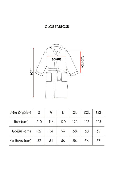 Kimono | %100 Pamuk Kimono Bornoz