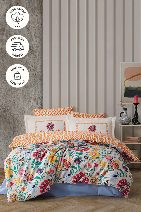 Regina | %100 Pamuklu Tek Kişilik Nevresim Takımı