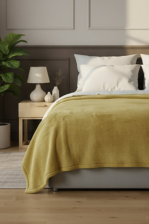 Pufina | Tek Kişilik Tavşan Tüyü Dokulu Peluş Battaniye & Yatak Örtüsü | 150x220