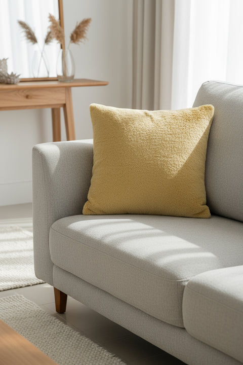 Pufina | 45X45 Tavşan Tüyü Yastık Kırlent